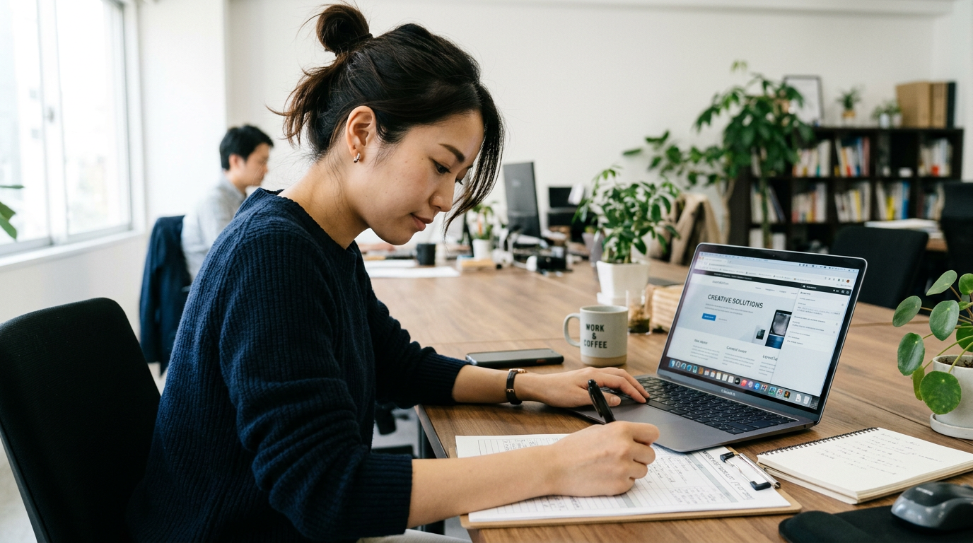 ホームページの何を直せばいいか分からない時の整理方法